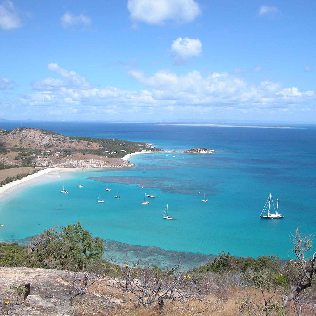 Coastalstyle Australia anchored off Lizard Island on The Great Barrier Reef