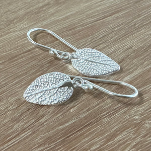 Little Sage Leaf earrings