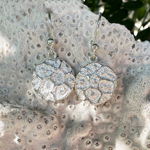 Ocean Coral Sparkle earrings
