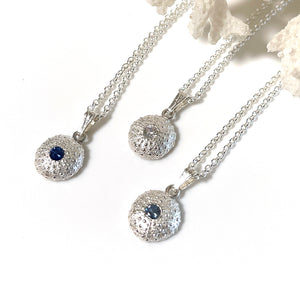 Shimmering Baby Sea Urchin Necklace
