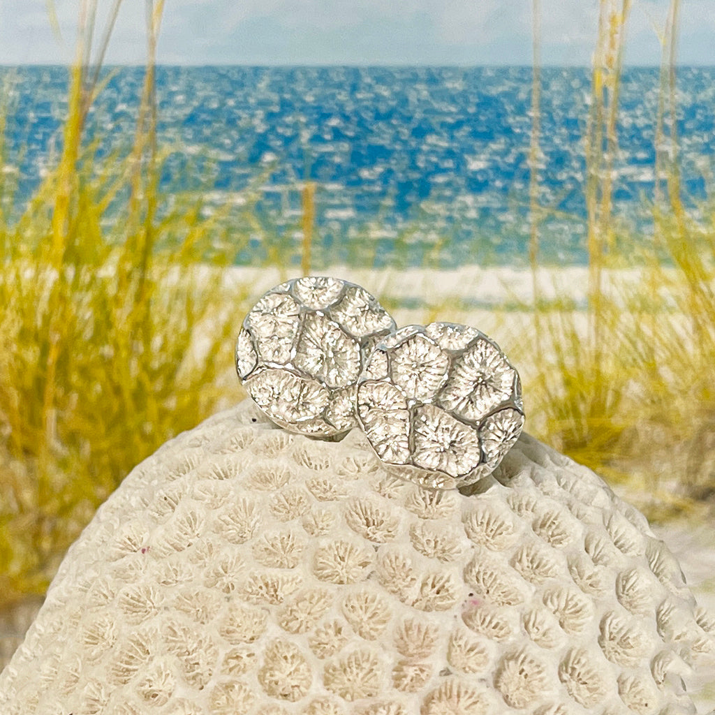 Coral Reef Stud Earrings