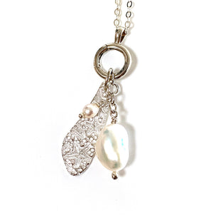 Freshwater Pearl Charm front