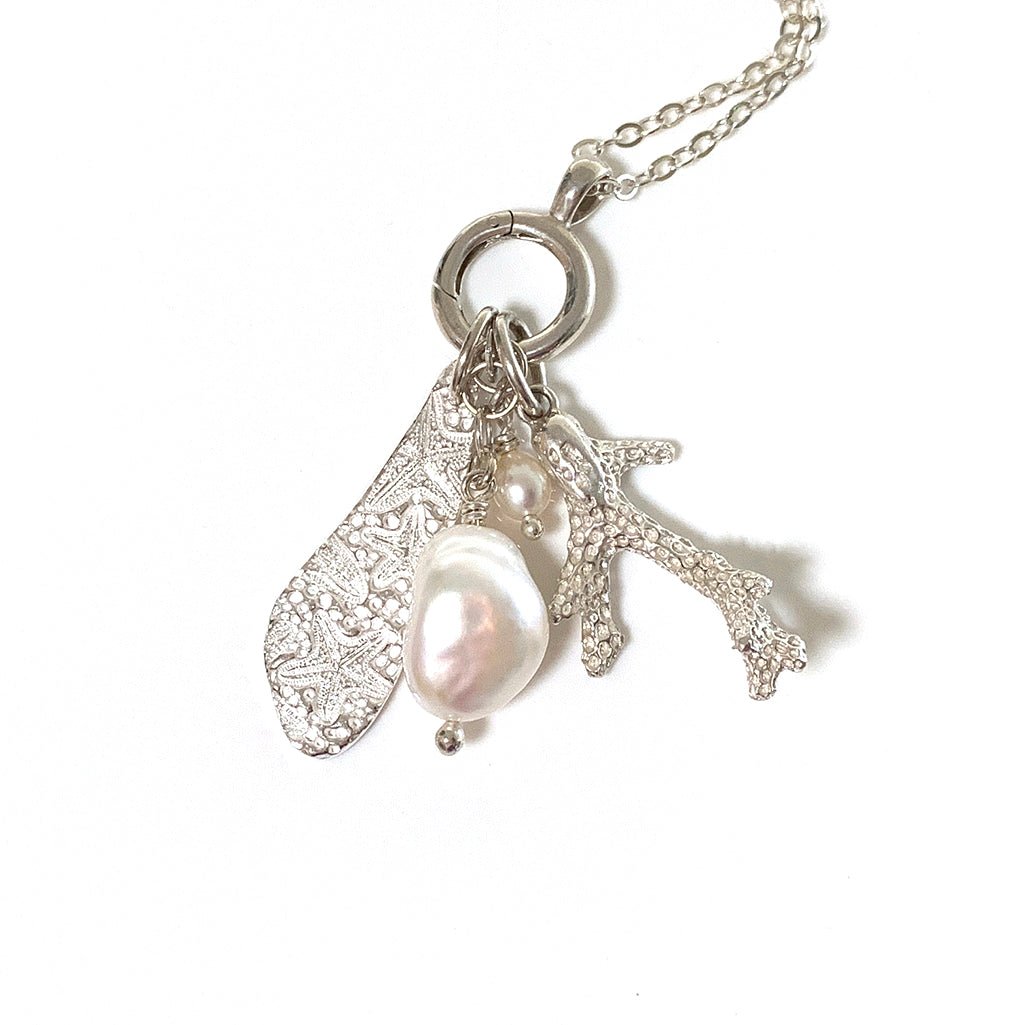 Freshwater Pearl Charm  with charms