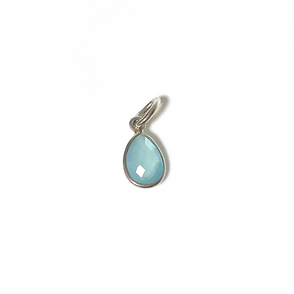 Chalcedony Charm on its own