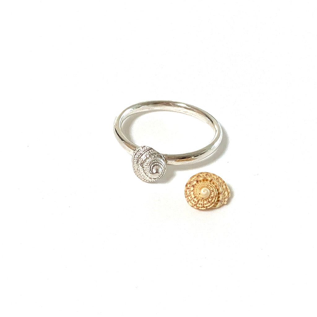 Mini Spiral shell Stacking ring